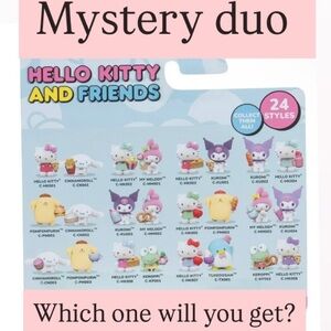 Hello Kitty and Friends Mystery Duo, 2 Figure Set per purchase NEW